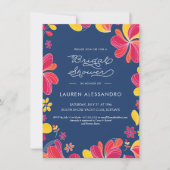 Bridal Shower Invitation, Tropisch, Hawaïaans, Lua Kaart (Voorkant)