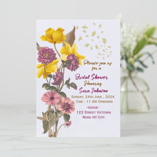 Bridal Shower Invitations (Debout devant)
