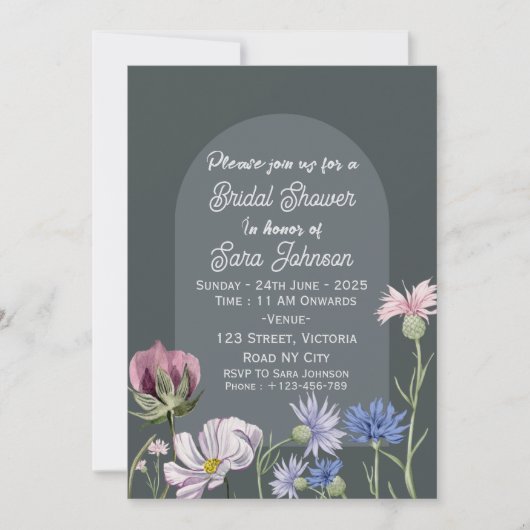 Bridal Shower Invitations  (Devant)
