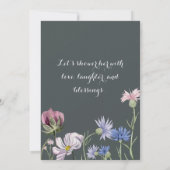 Bridal Shower Invitations  Kaart (Achterkant)