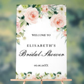 Bridal shower rosa oro floral Foam Boards (Neutre)
