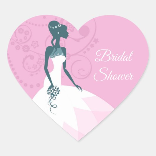 Bridal Shower Stickers (Devant)