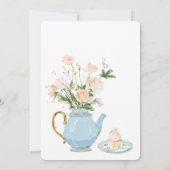 Bridal Shower Tea Party Invitation Illustration (Dos)