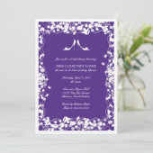 Bridal Shower-uitnodiging Kaart (Staand voorkant)