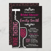 Bridal Shower-uitnodiging Kaart (Voorkant / Achterkant)