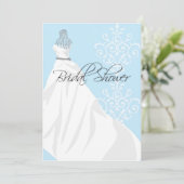 Bridal Shower-uitnodiging Kaart (Staand voorkant)