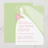 Bridal Shower-uitnodiging Kaart (Voorkant / Achterkant)