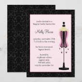 Bridal Shower-uitnodiging Kaart (Voorkant / Achterkant)