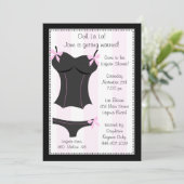 Bridal Shower-uitnodiging Kaart (Staand voorkant)