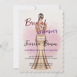 Bridal Shower-uitnodiging Kaart