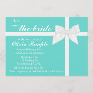 Bridal Shower-uitnodiging Kaart