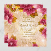 Bridal Shower-uitnodiging Kaart (Voorkant / Achterkant)