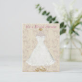 Bridal Shower-uitnodiging Kaart (Staand voorkant)