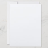 Bridal Softness Wedding Invitation Kaart (Achterkant)