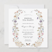 Bridal Tea Party Kaart (Voorkant)