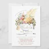 Bridal Tea Party Shower Uitnodiging (Voorkant)