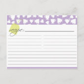 Bridal Tea Recept Kaart (Voorkant)