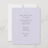 Bridal Tea Shower Uitnodiging (Achterkant)