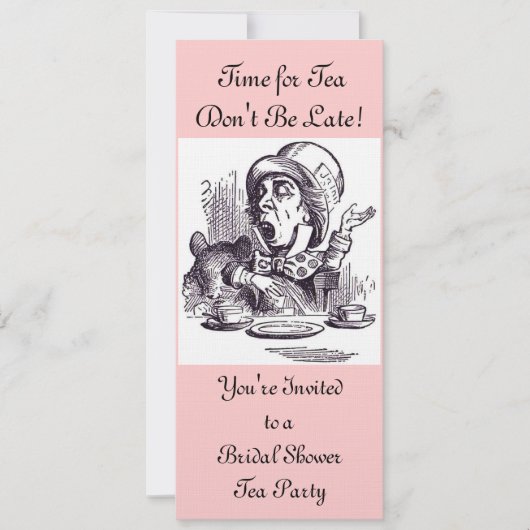 Bridal Tea Uitnodiging (Voorkant)