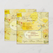 Bridal Travel Showthema Kaart (Voorkant / Achterkant)