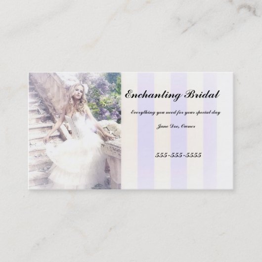 Bridal Visitekaartje (Voorkant)