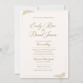 bridal wedding invitations (Devant)
