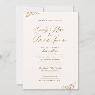 bridal wedding invitations kaart