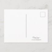 Bridal White Gold Elegant Briefkaart (Achterkant)