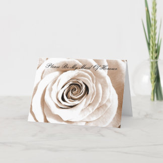 Bridal White Wees alsjeblieft mijn dienstmeisje