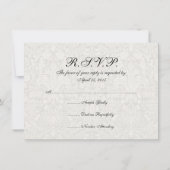  bridale bruidjes Antiek Wit Weddenschap Kaart (Achterkant)