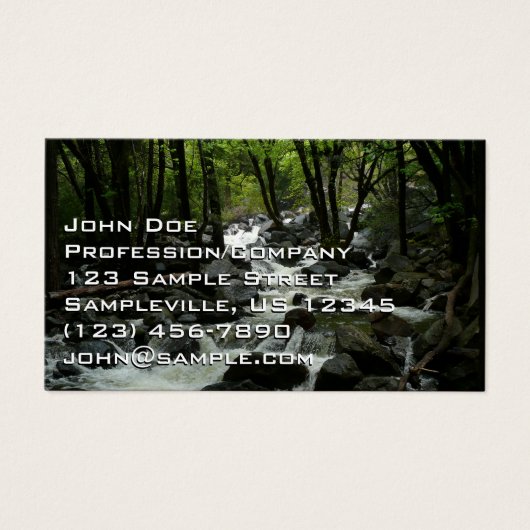 Bridalveil Creek à Yosemite National Park (Devant)