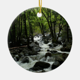 Bridalveil Creek in Yosemite National Park Keramisch Ornament