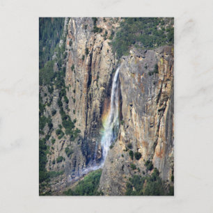Bridalveil-Herfsten van boven - Yosemite Briefkaart