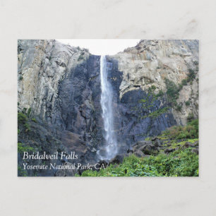 Bridalveil-Herfsten, Yosemite National Park, CA Briefkaart