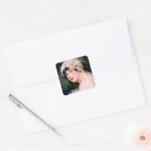 Bride 1915 vierkante sticker (Envelop)