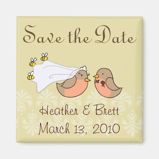 Bride aan Bee Magneet (Voorkant)