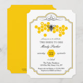 Bride-aan-bijenbridal Shower-uitnodiging Kaart (Voorkant / Achterkant)