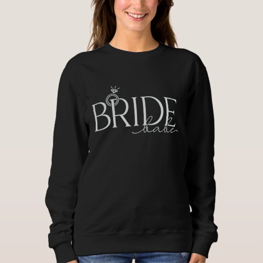 Bride Babe      for Mom  Dad  kids  boys  girls  m Trui (Voorkant)