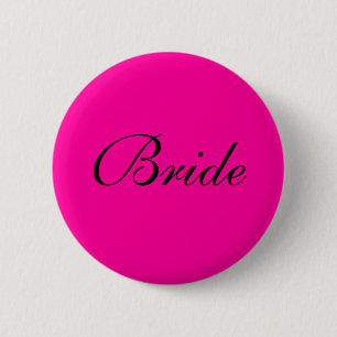 Bride Badge Ronde Button 5,7 Cm