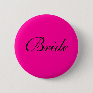 Bride Badge Ronde Button 5,7 Cm