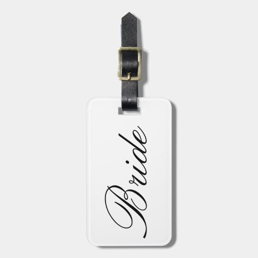 Bride Bagagelabel (Voorkant verticaal)