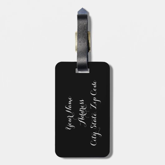 Bride bagagelabel (Achterkant verticaal)