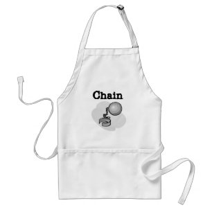 Bride Ball and Chain Tshirts en Gifts Standaard Schort