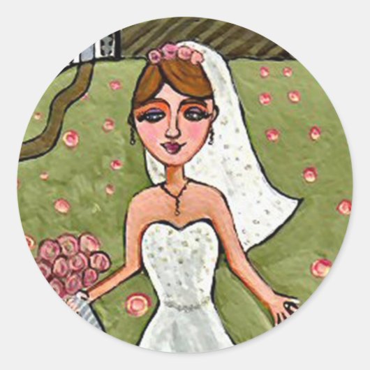 Bride Beautiful - autocollants (Devant)