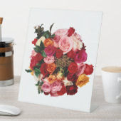 Bride Bouquet Reclamebord Met Voetstuk (Insitu)