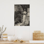  Bride, Bridal-portret met fotograaf Poster (Keuken)