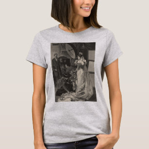 Bride, Bridal-portret met fotograaf T-shirt