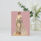 bride briefkaart (Staand voorkant)