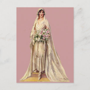 bride briefkaart