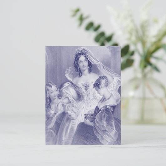 bride briefkaart (Staand voorkant)